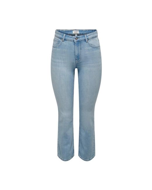 ONLY Blue Cropped Jeans