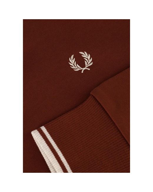 Fred Perry Red Sweatshirts for men