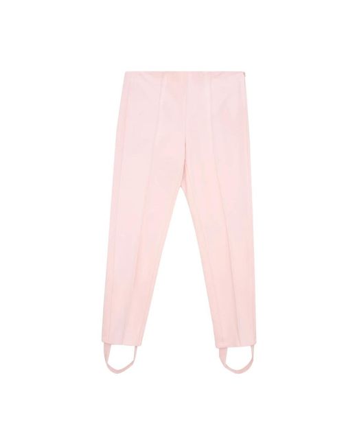 Lardini Pink Slim-Fit Trousers