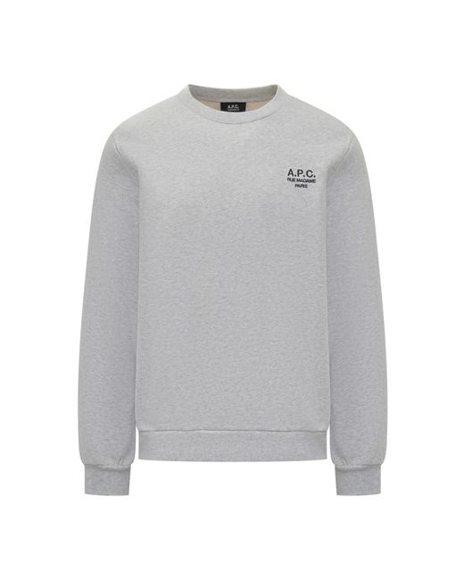 A.P.C. Gray Sweatshirts for men