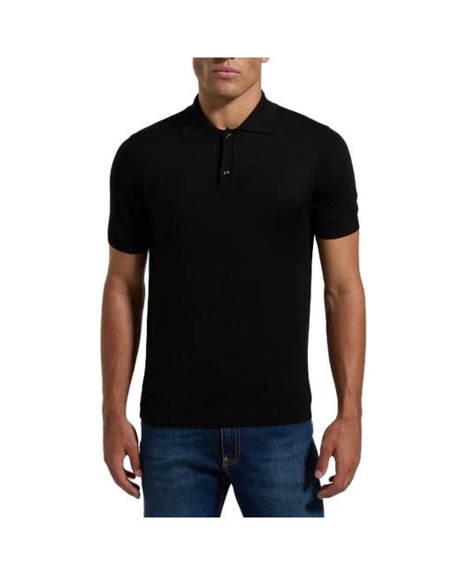 Bikkembergs Black Polo Shirts for men