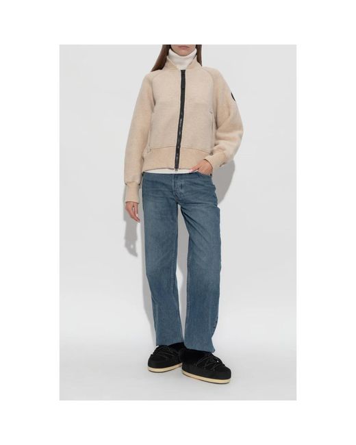 Canada Goose Jassen ,Wol Sierra Fleece Bomber in het Natural