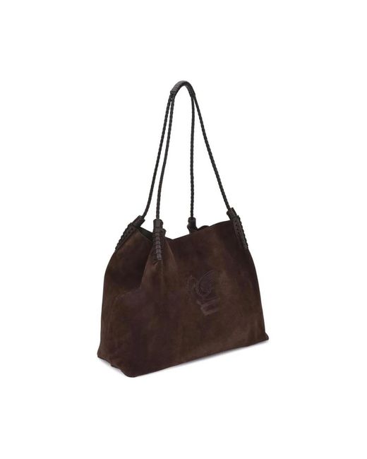 Etro Shoulder Bags in Brown | Lyst