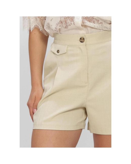 EDITED Korte Broeken ,Sissy Shorts in het Natural