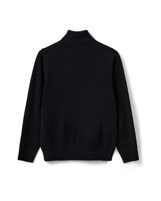 Sofie Schnoor Black Schwarzer Strickpullover Nellsw Stil