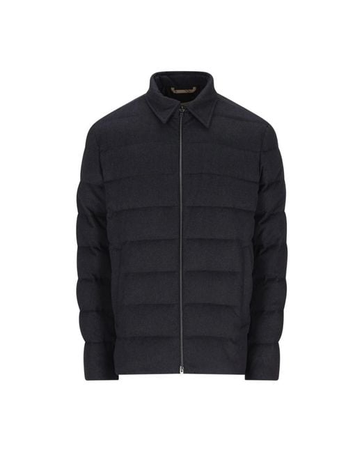 Herno Blue Down Jackets for men