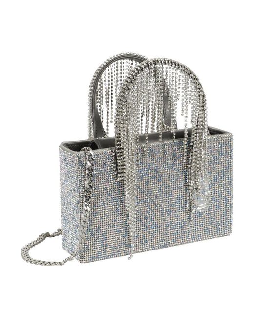 Kara Gray Kristall mesh tote tasche