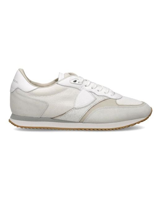Philippe Model White Sneakers for men