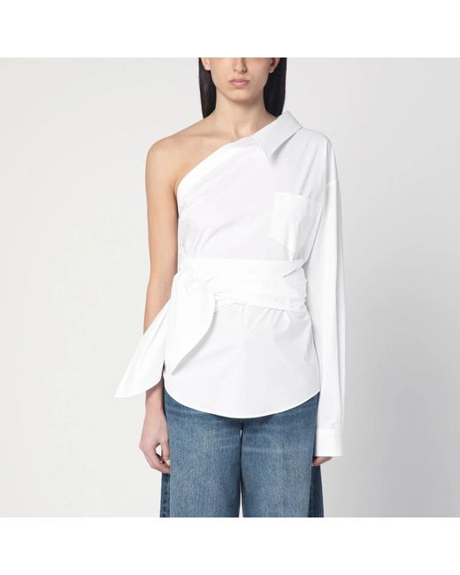 Moschino White Blouses