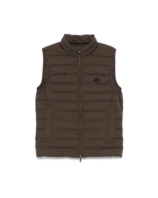 Emporio Armani Brown Waistcoats for men