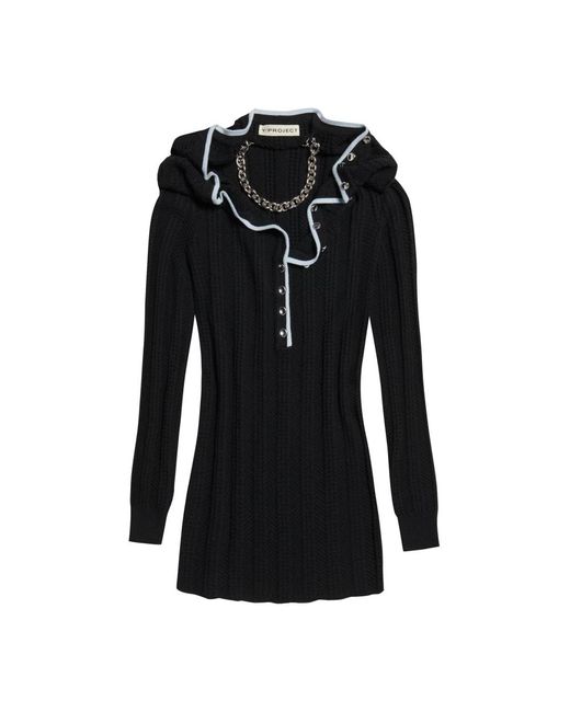Dresses > day dresses > knitted dresses Y. Project en coloris Black
