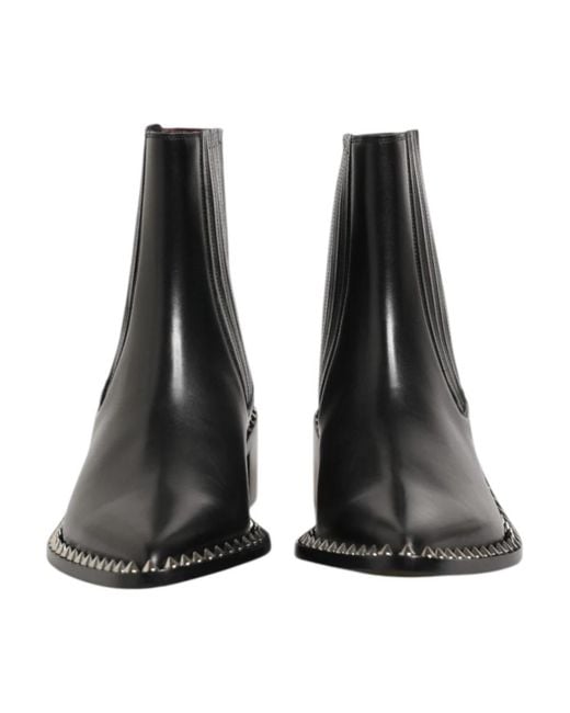 Dolce & Gabbana Black Cowboy & Biker Boots for men