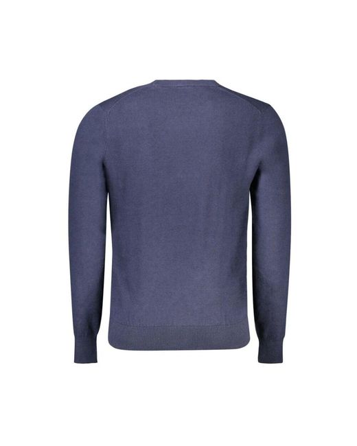 North Sails Blauer baumwollpullover in Blue für Herren