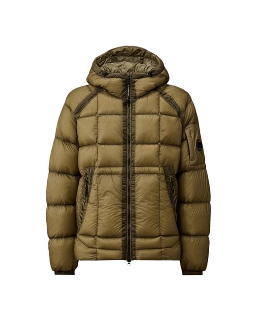 C P Company Green Down Jackets for men