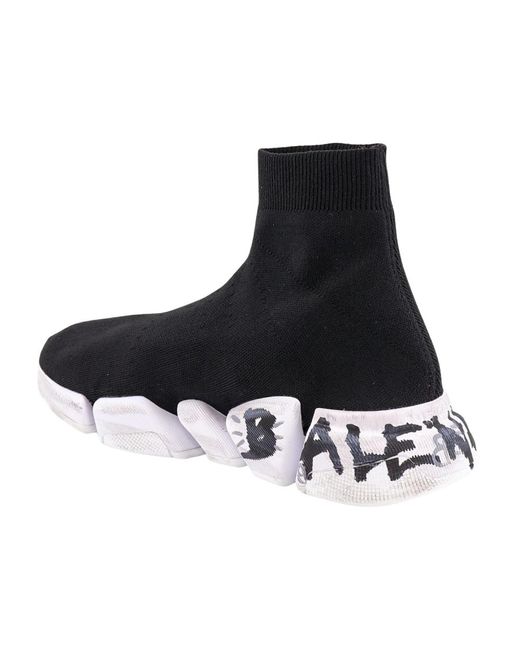 Balenciaga Recycelte strick-sneakers in Black für Herren