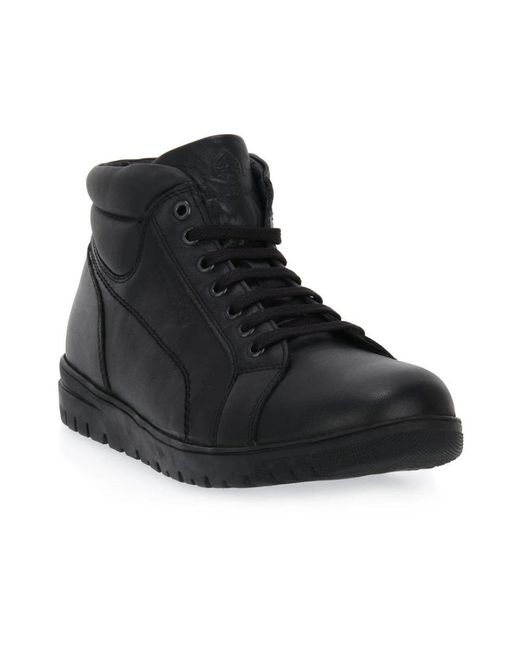 Lumberjack Black Lace-Up Boots for men