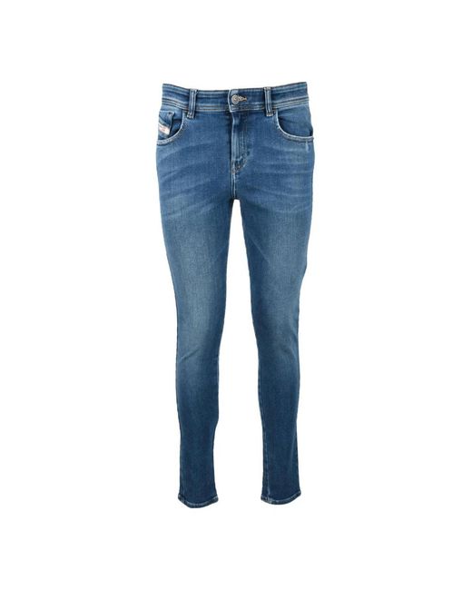 Vaqueros De Mezcla De Algodón Elástico, Mujer, Talla DIESEL de color Blue