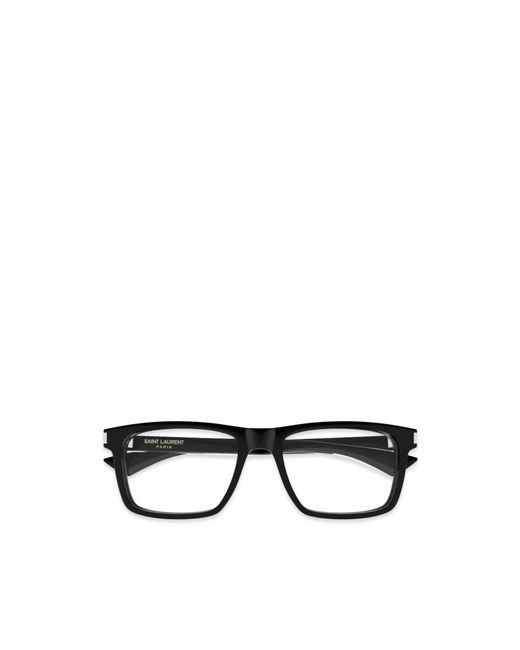Saint Laurent Black Eyeglasses Sl 882 006 Crystal Transpa/18/145 for men