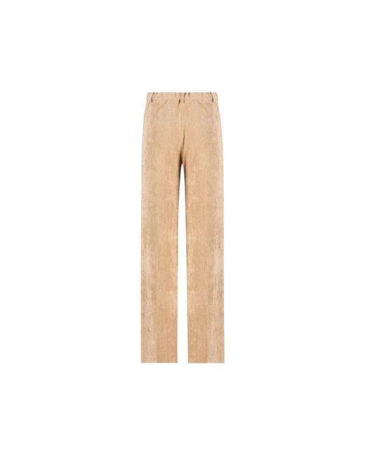 Herno Natural Straight Trousers