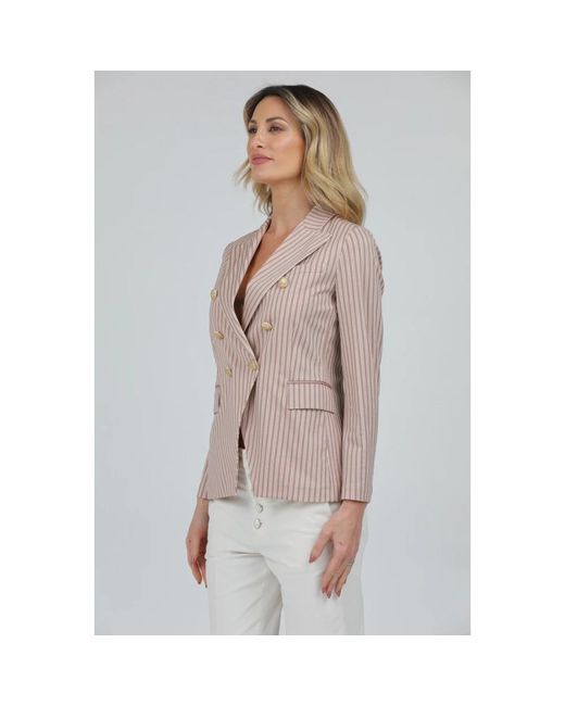 Circolo 1901 Brown Blazers