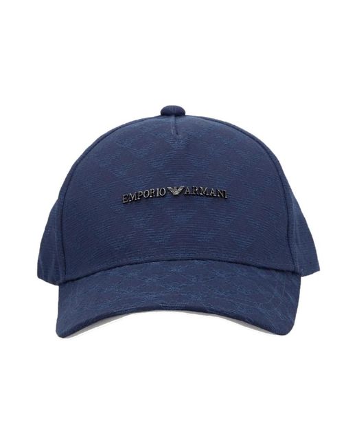 Emporio Armani Blue Hats & Caps for men