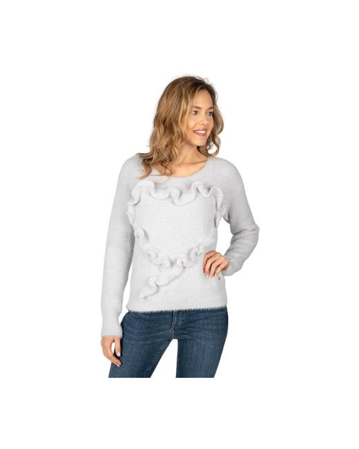 Trussardi Sweaters in het White