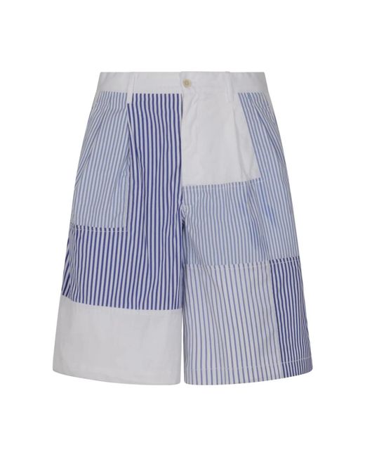 Comme des Garçons Blue Casual Shorts for men