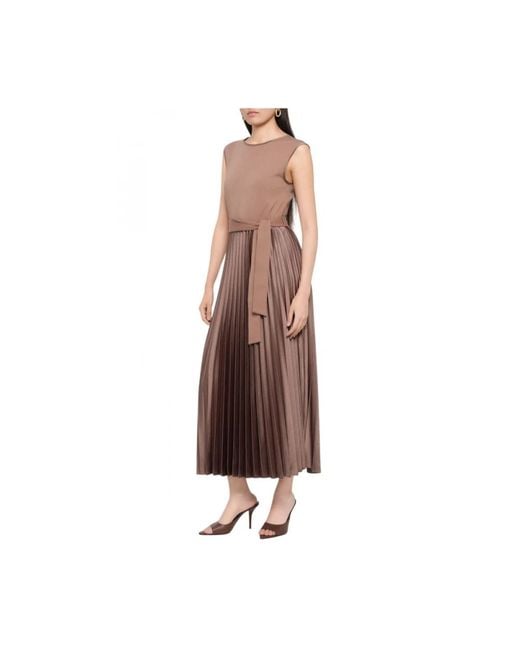Weekend Brown Casual Kleid