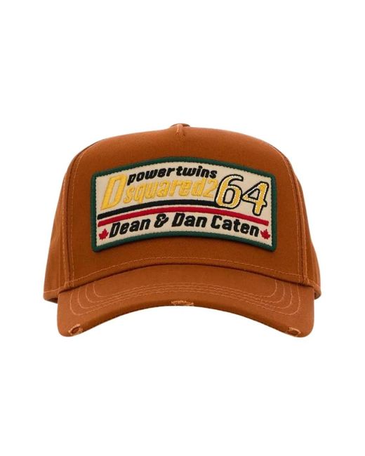 Caps DSquared² de hombre de color Brown