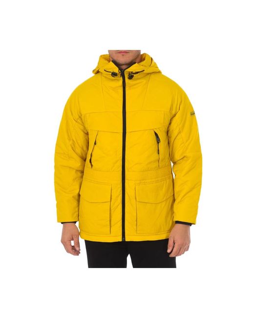 Napapijri Yellow Down Jackets for men
