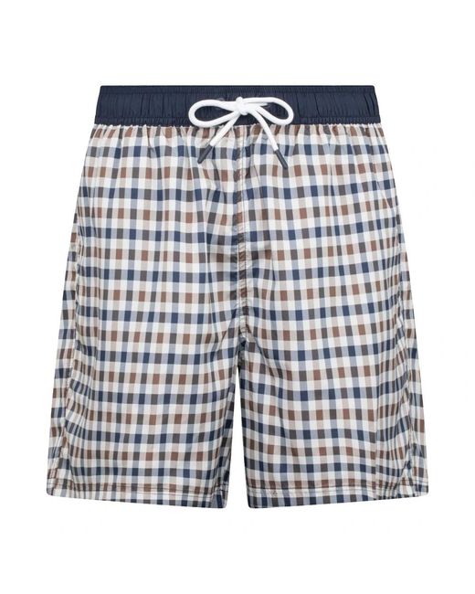 Aquascutum Blue Beachwear for men