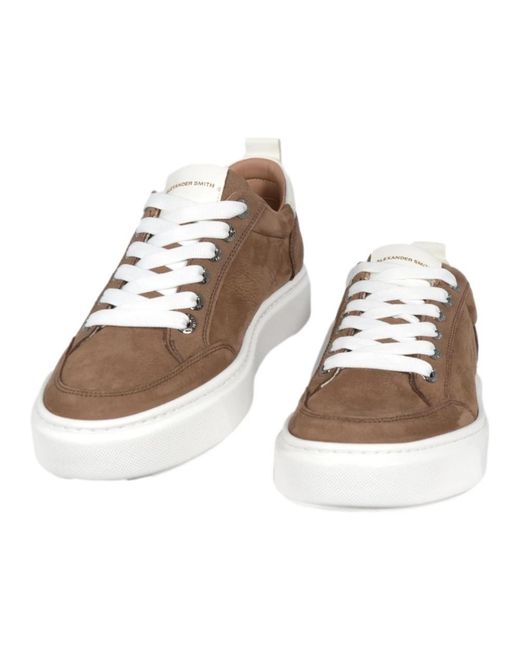 Alexander Smith Brown Sneakers for men