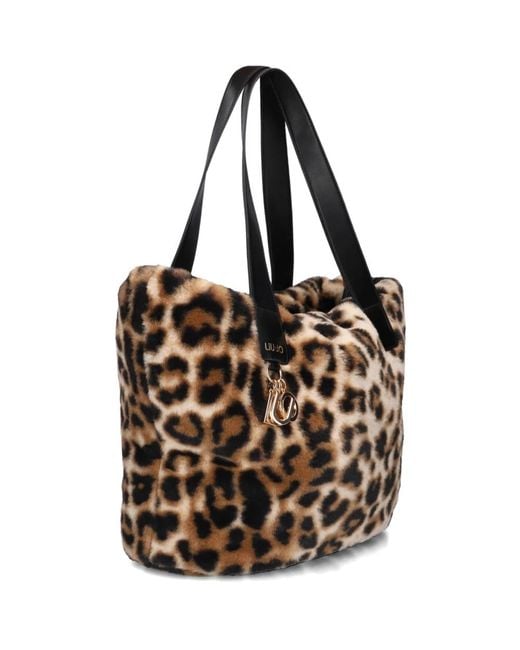 Liu Jo Black Elegante Shopping Bag Für Frauen