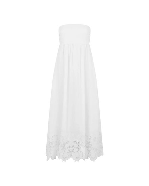 Max Mara White Midi Dresses