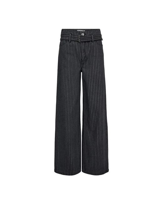 Wide Trousers Haute L'Amitié de color Blue