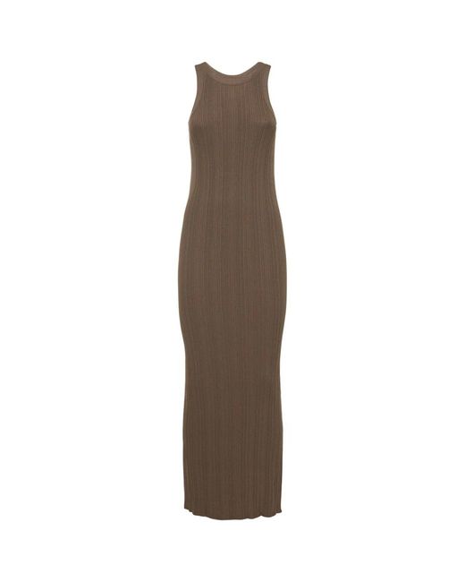 Totême Brown Midi Dresses