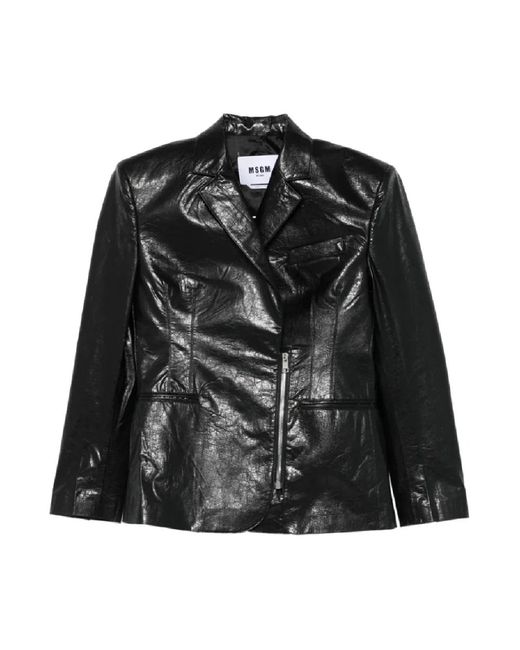 Light Jackets MSGM de color Black