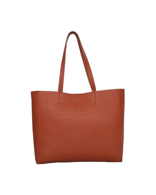 Orciani Red Tote Bags