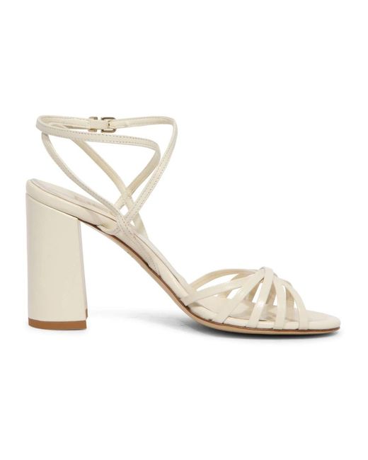 NCUB White High Heel Sandals
