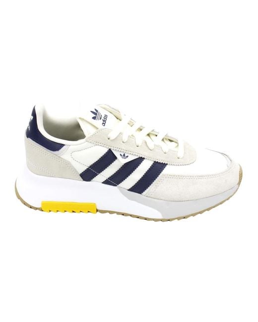 Adidas Sneaker Im Retro-Stil Mit Wildleder-Einsätzen in White für Herren