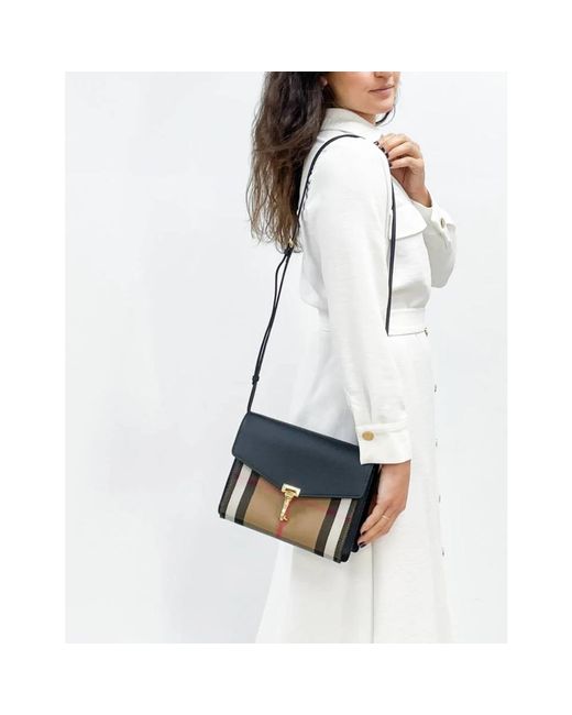 Cross Body Bags Burberry de color Blue