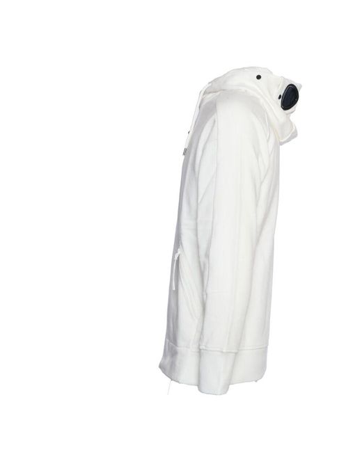 Zip-Throughs di C P Company in White da Uomo