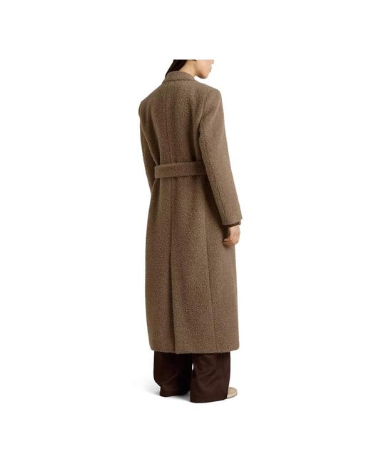 Golden Goose Deluxe Brand Brown Belted Coats