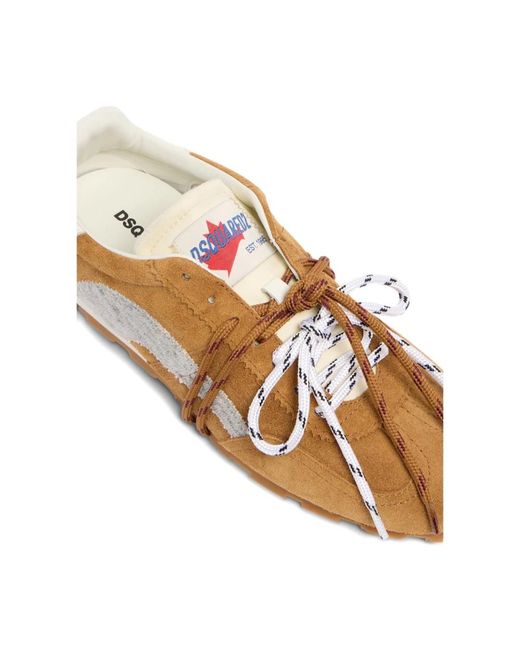 DSquared² Flat Schuhe in Brown für Herren