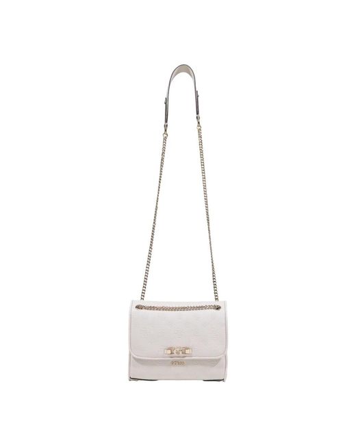 Guess White Cross Body Bags