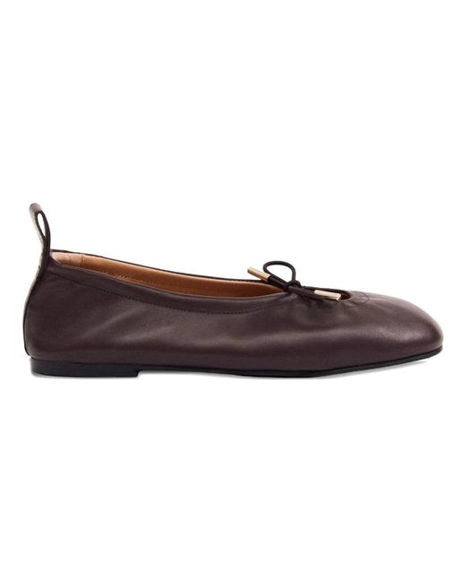 Alohas Brown Ballerina Shoes