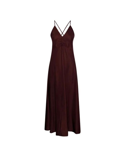 Midi Dresses Forte Forte de color Purple