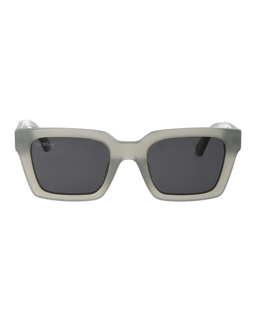 Off-White c/o Virgil Abloh Gray Sunglasses