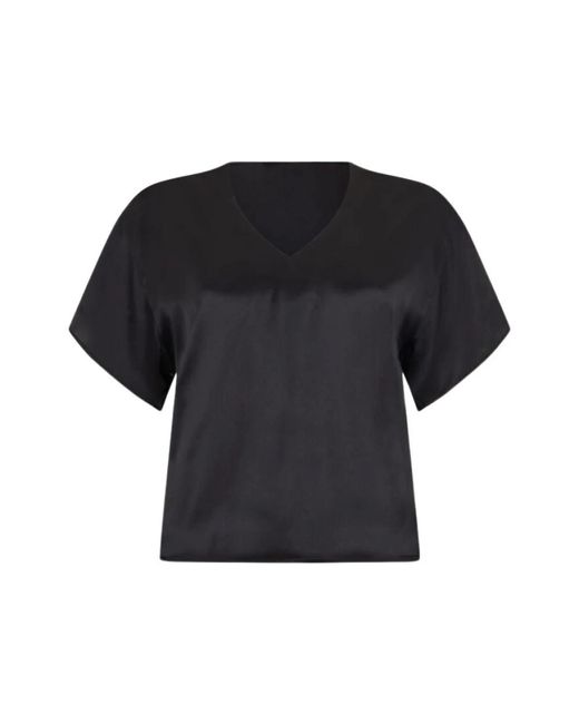 Roberto Cavalli Black Blouses