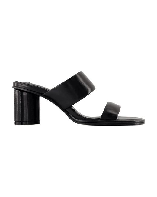 AMI Black Sandalen